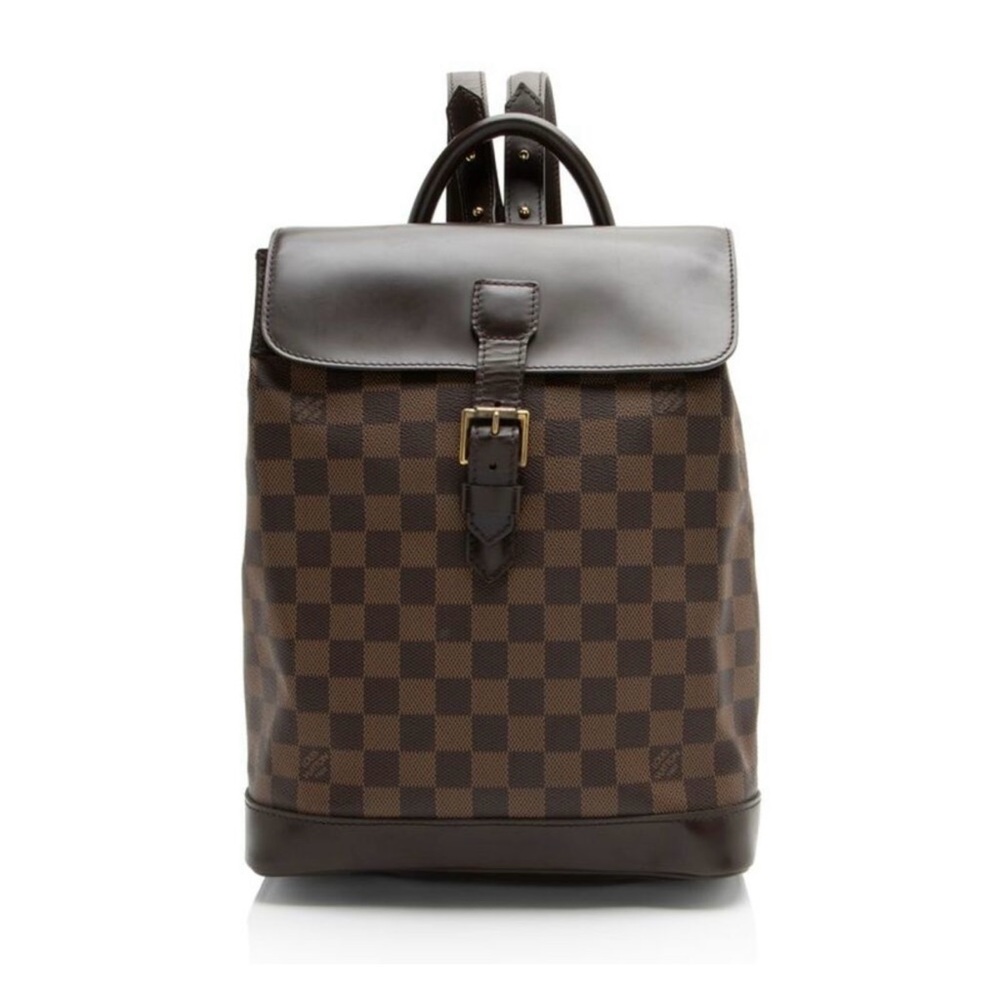 Louis Vuitton Dark Brown Checkered Backpack